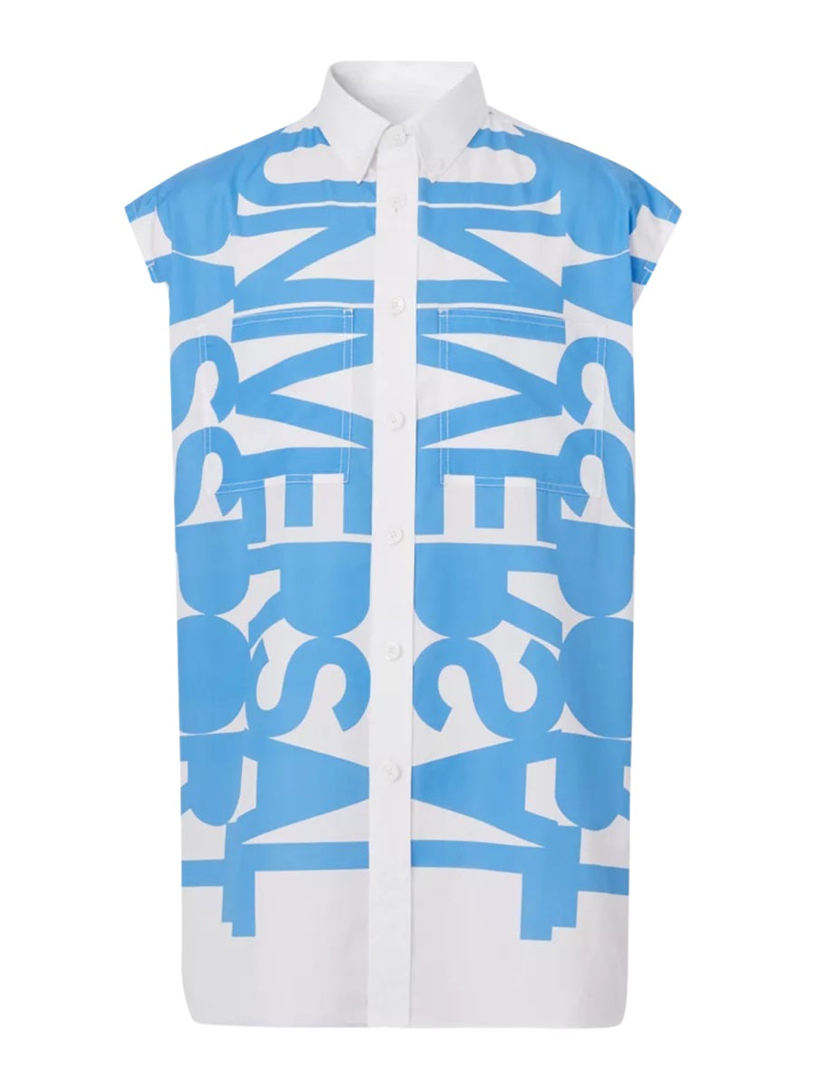 BURBERRY Sleeveless Button-Down Shirt for Men