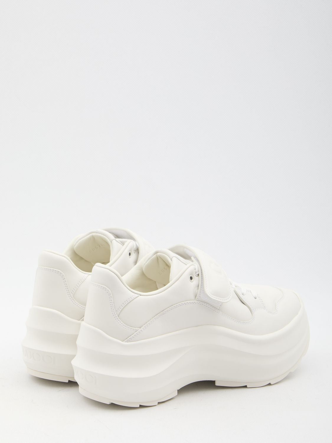 GUCCI Wave Sculpted Platform Sneakers - 5.1cm Height
