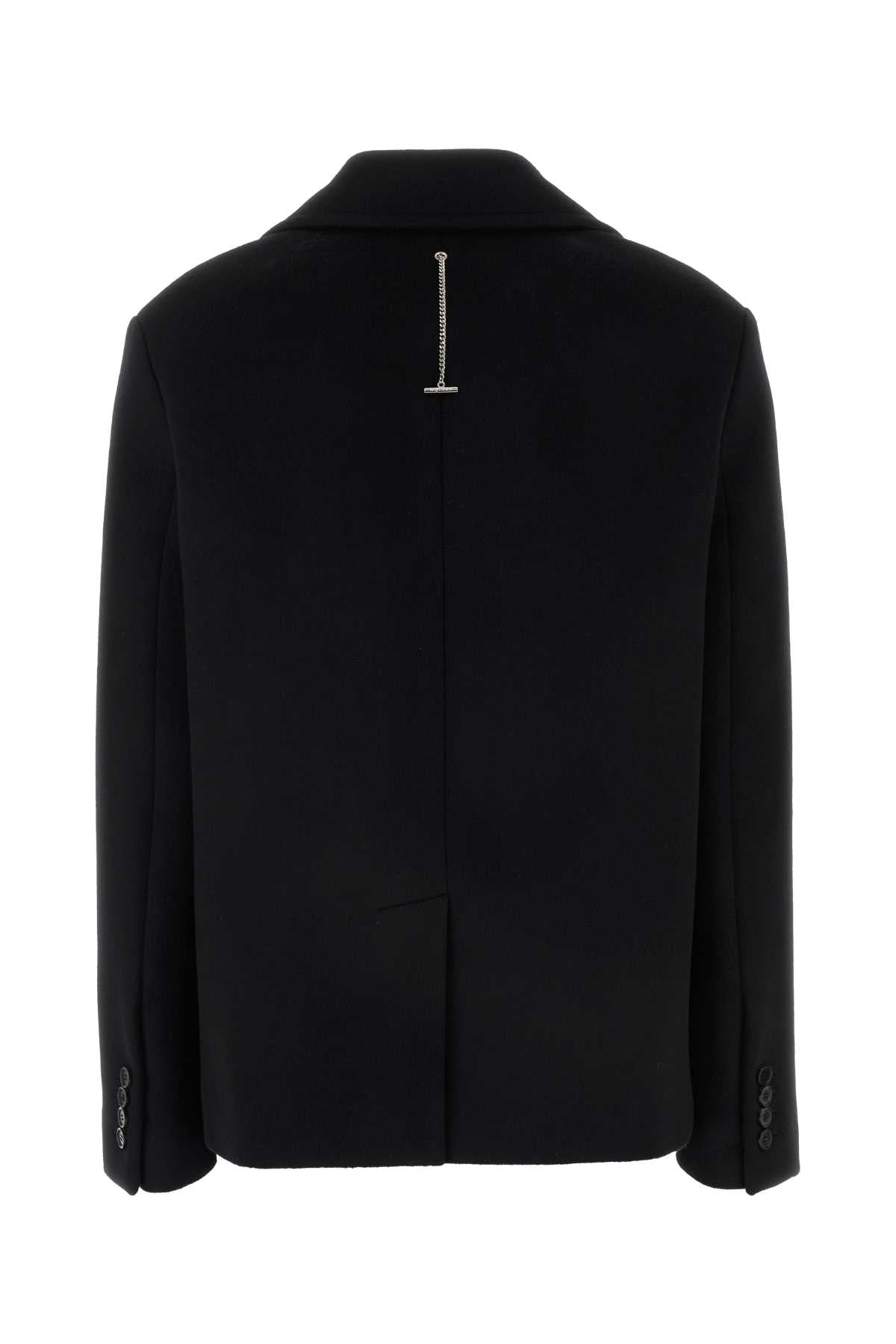 ALEXANDER MCQUEEN Felt Jacket for Women - FW24 Collection