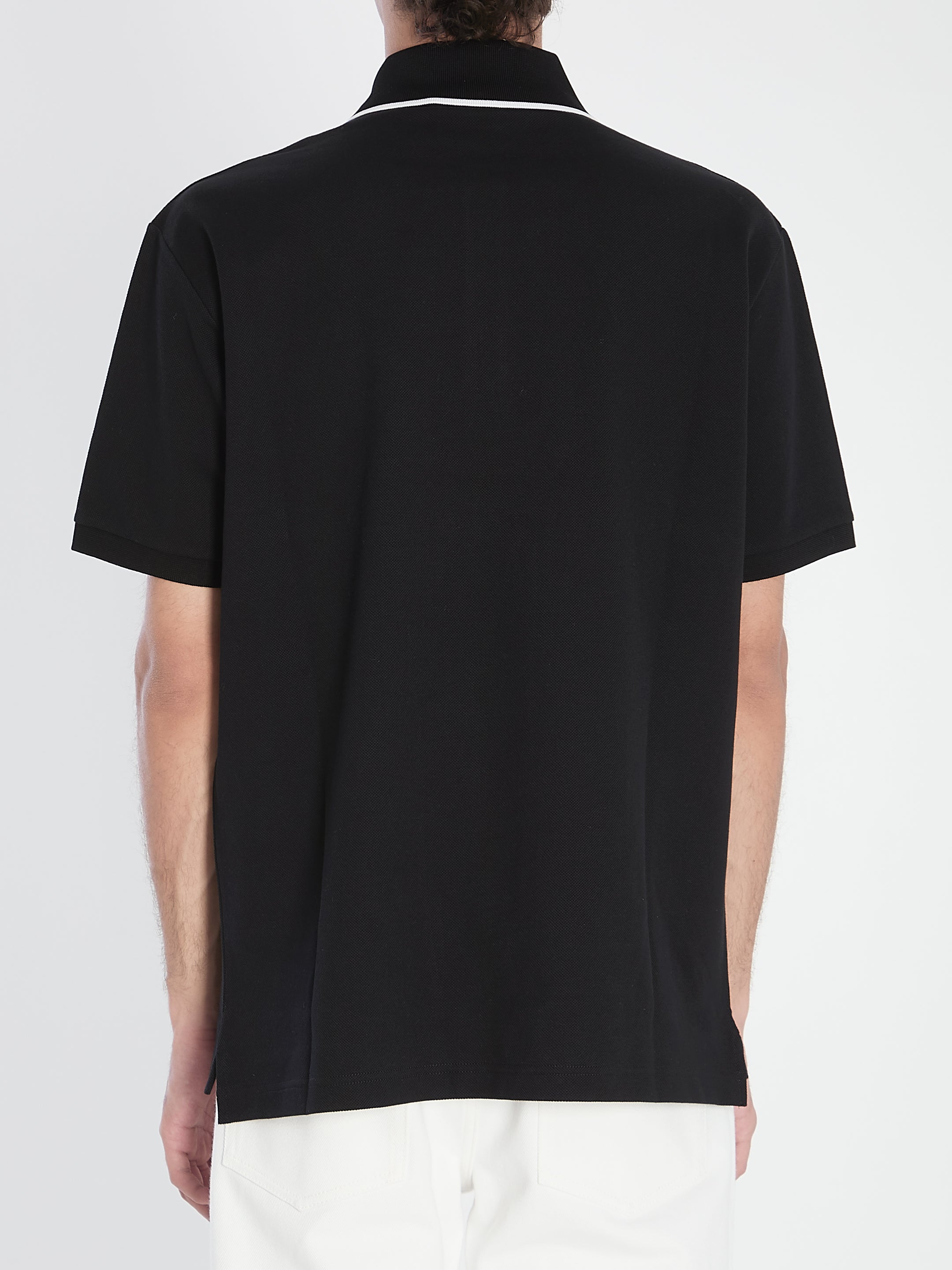 GUCCI Cotton Pique Polo - Large Size