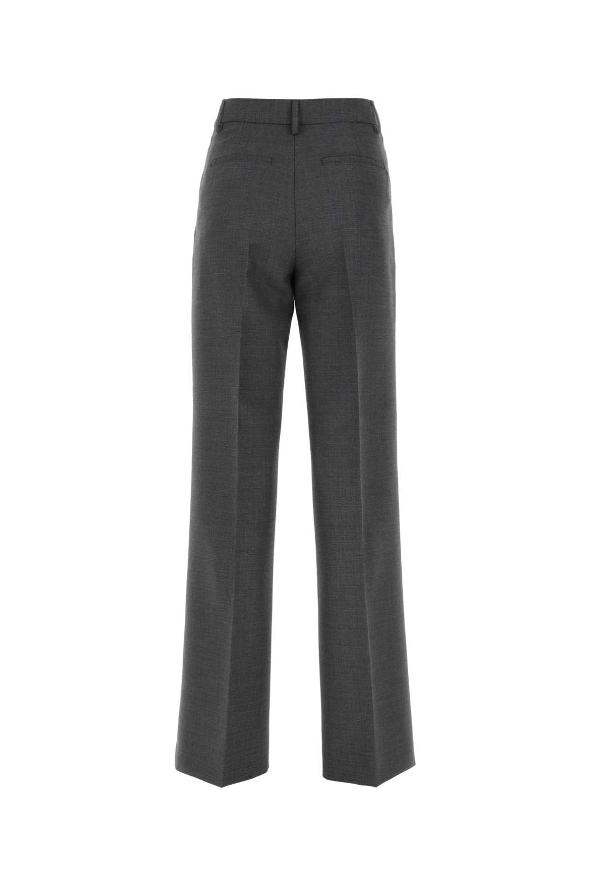 BURBERRY Wide-Leg Wool Pants for Women - SS23 Collection