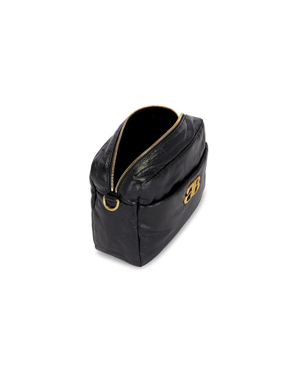 BALENCIAGA Mini Leather Crossbody Handbag