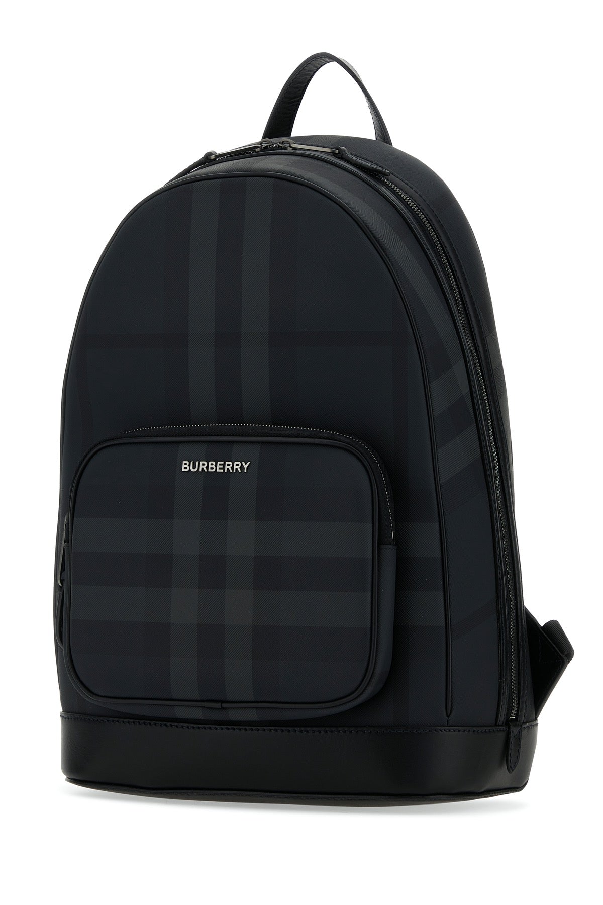 BURBERRY Checked Canvas Rocco Mini Backpack