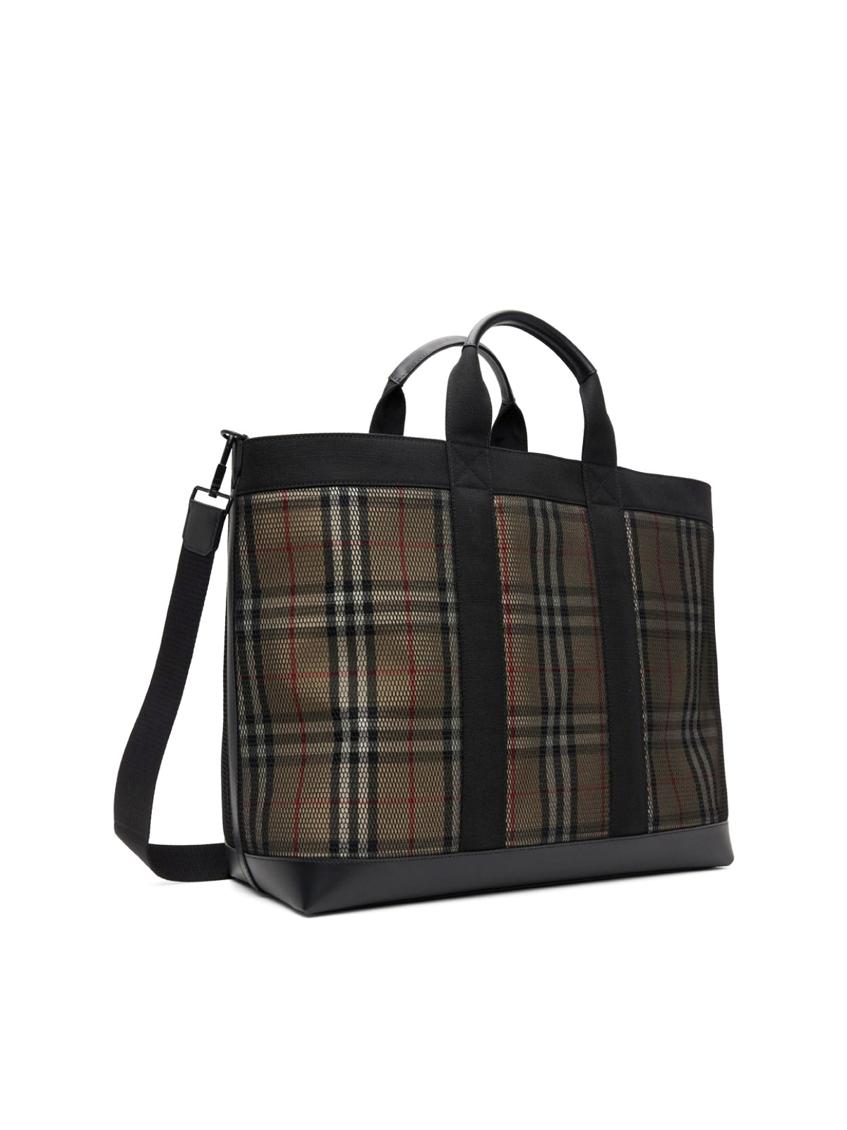 BURBERRY Ormond Check Tote Handbag - 41x35x17 CM