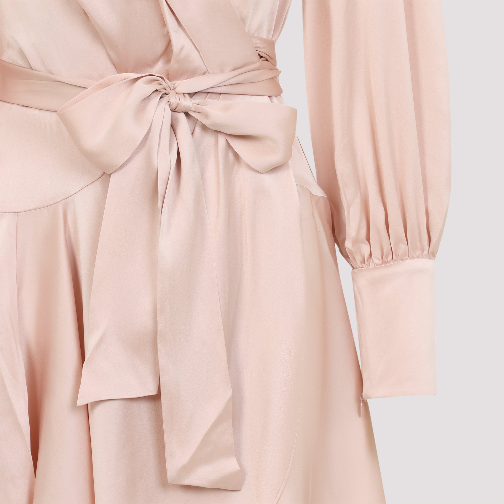 ZIMMERMANN Silk Wrap Mini Dress for Women