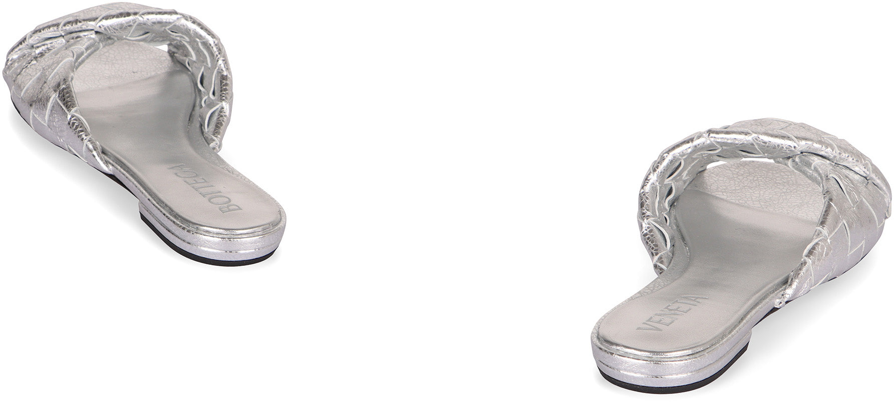 BOTTEGA VENETA Leather Flat Sandals for Women