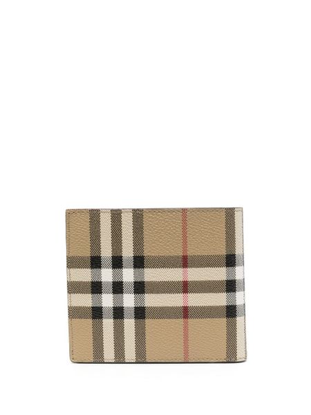 BURBERRY Mini Printed Canvas Wallet