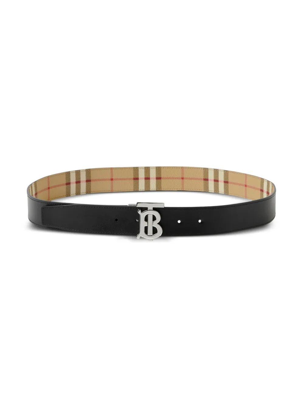 BURBERRY 35MM Plaque Belt for Men