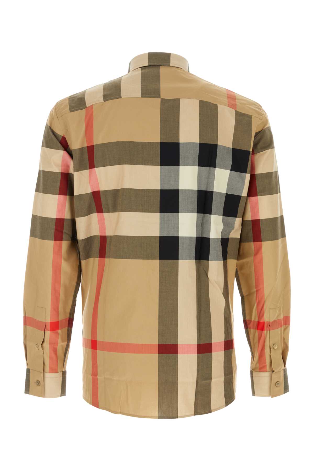 BURBERRY Classic Check Cotton Shirt - FW25