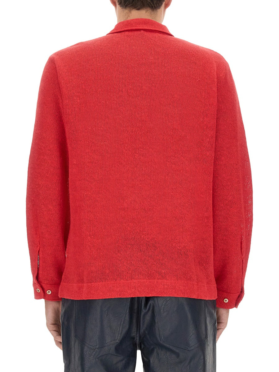 SÉFR Regular Fit Linen Shirt