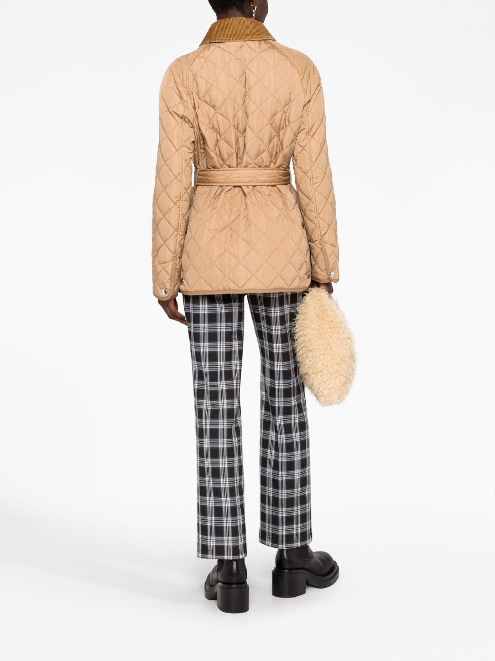 BURBERRY Quilted Belted Jacket for Women - Spring/Summer 2025