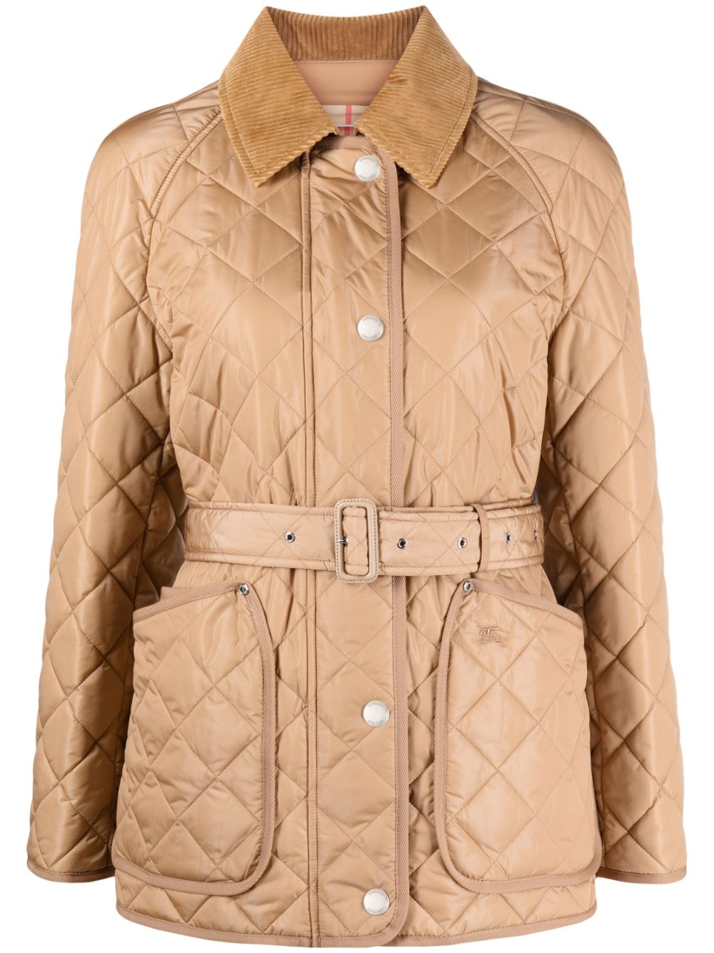 BURBERRY Quilted Belted Jacket for Women - Spring/Summer 2025
