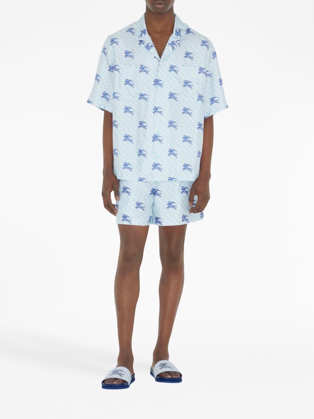 BURBERRY Men's Brandon Mini Shorts - FW23 Collection