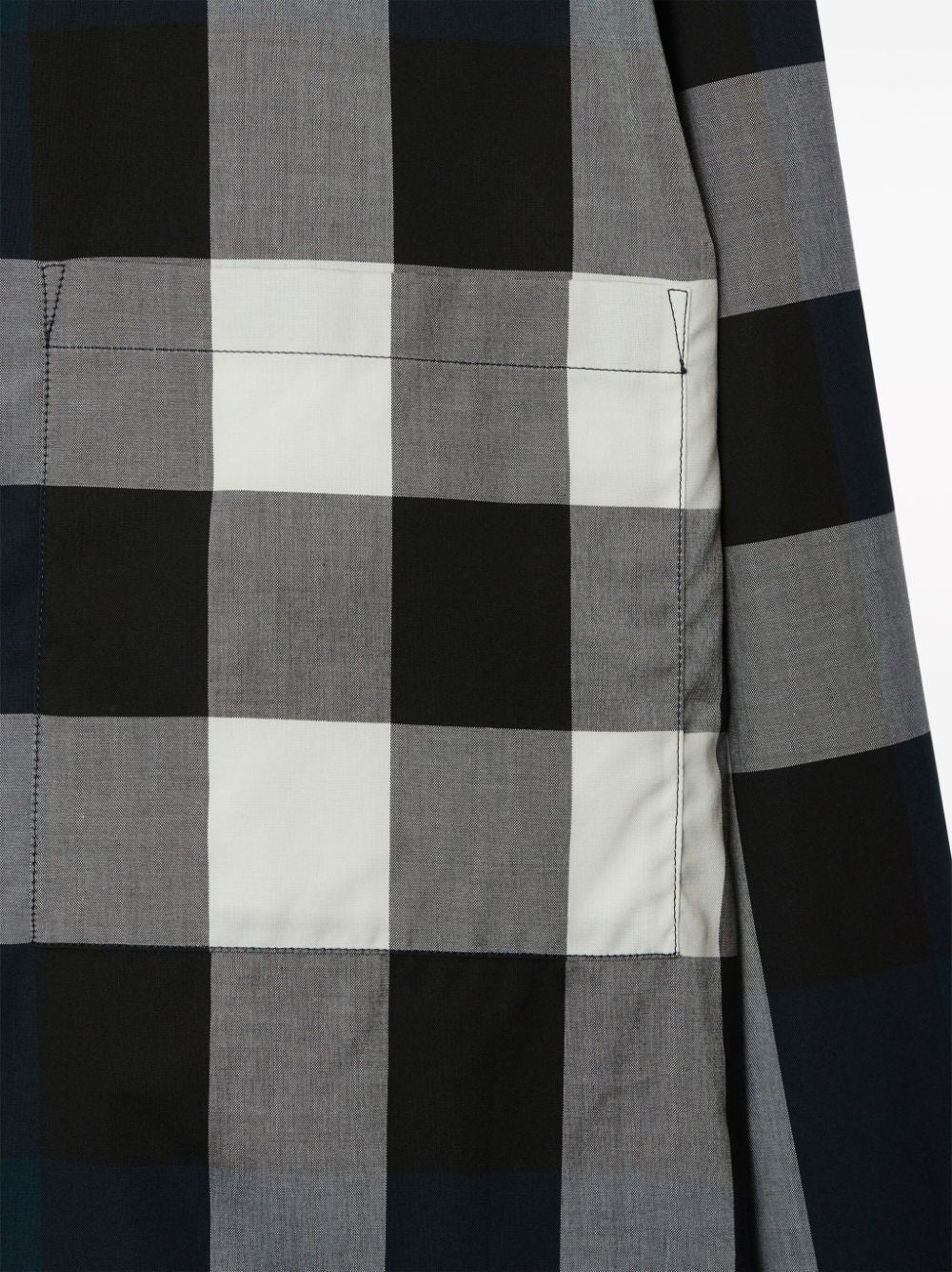 BURBERRY Checkered Design Cotton Shirt for Men