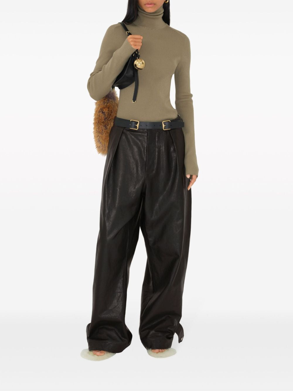 BURBERRY Mini Shield Sling Handbag