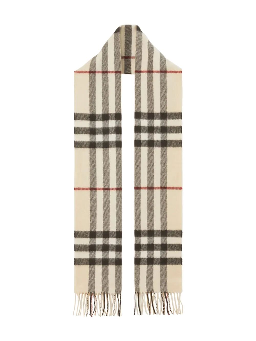 BURBERRY Rectangular Check Cashmere Scarf