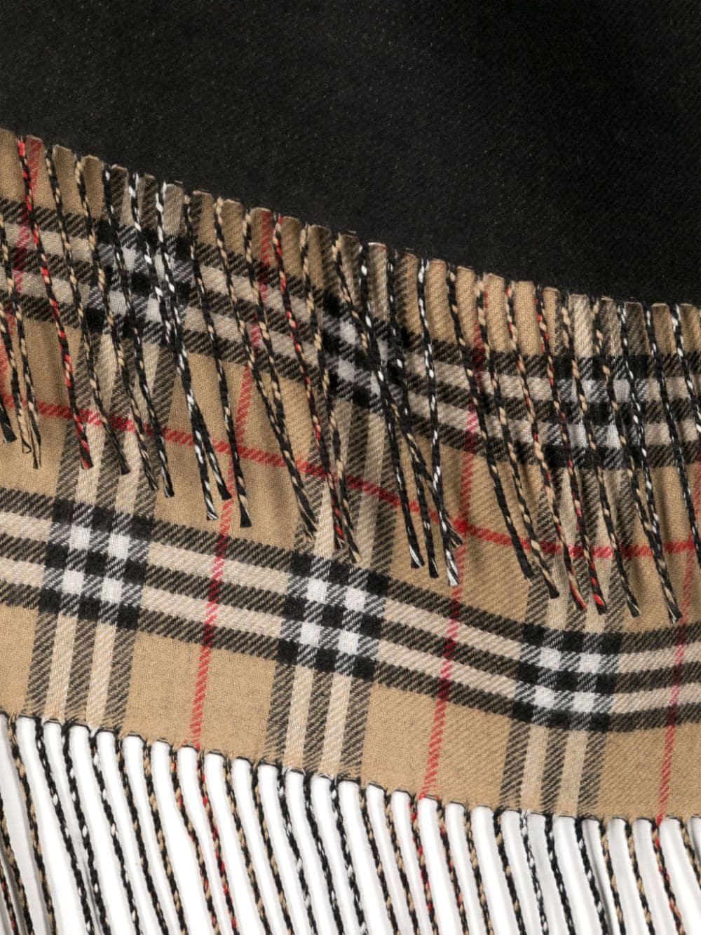 BURBERRY Reversible Wool Cape