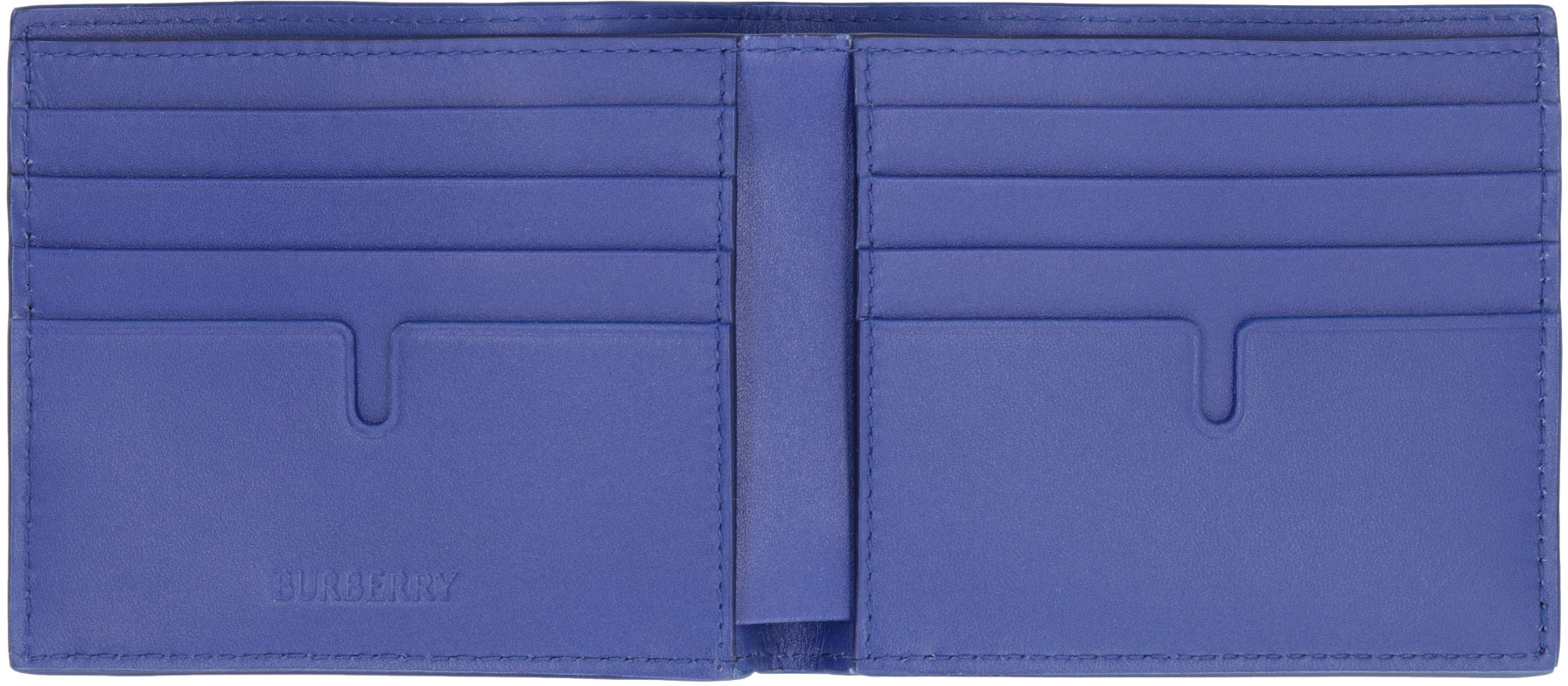 BURBERRY Mini Leather Flap-Over Wallet