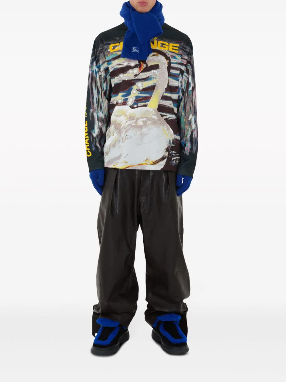 BURBERRY Men's Cotton Gloves