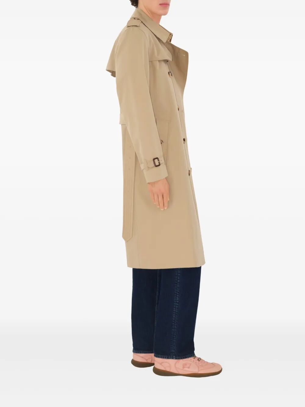 BURBERRY Heritage Long Trench Jacket for Men