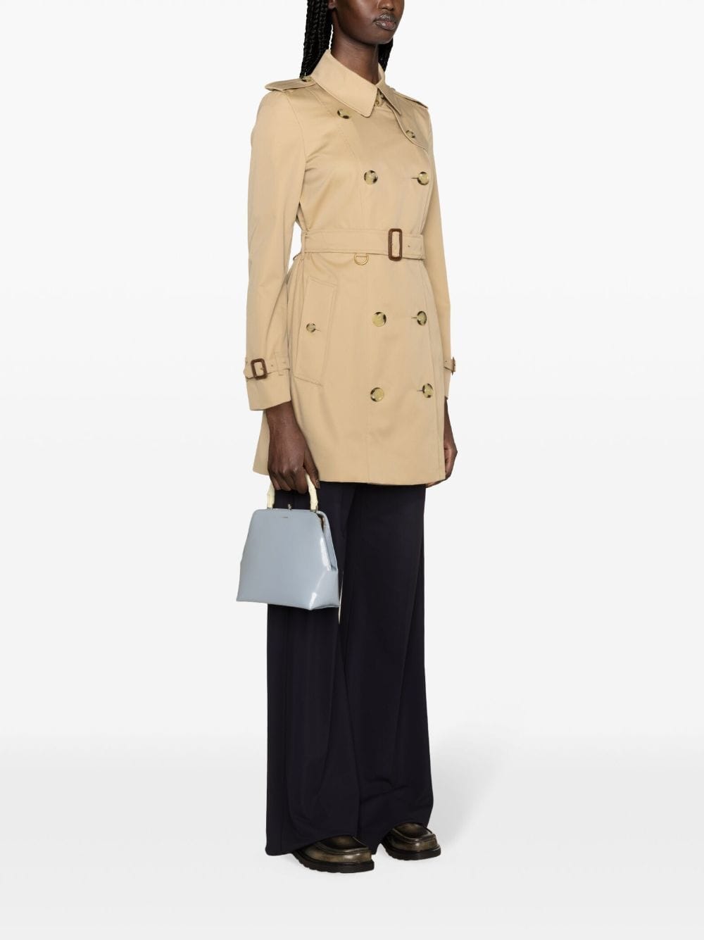 BURBERRY Kensington Trench Jacket - Women's Cotton Outerwear