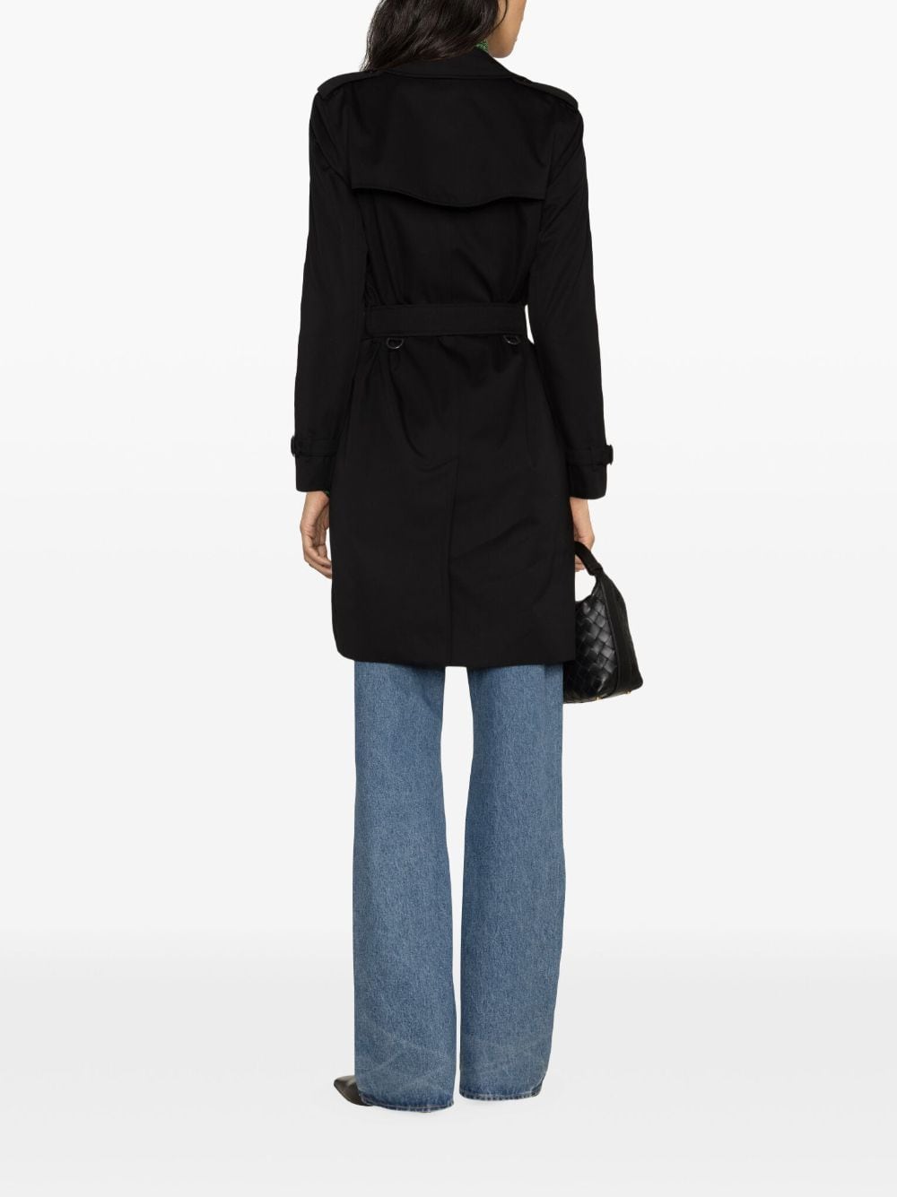 BURBERRY Kensington Cotton Trench Jacket for Women