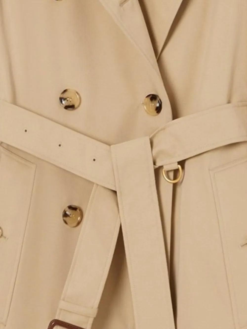 BURBERRY Classic Cotton Trench Jacket for Women