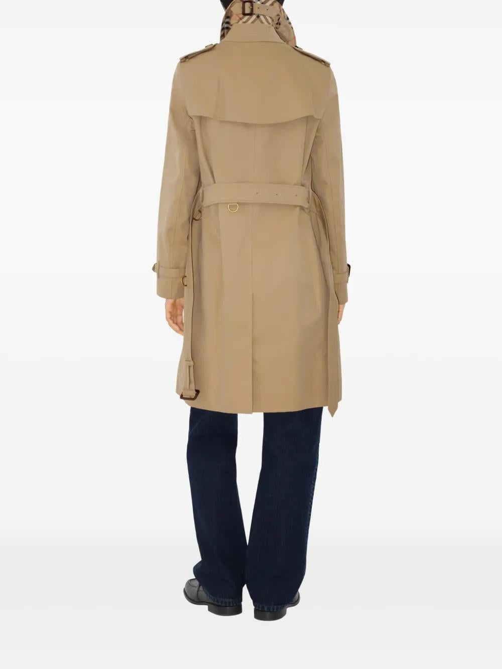 BURBERRY Double-Breasted Heritage Trench Jacket - Regular Fit