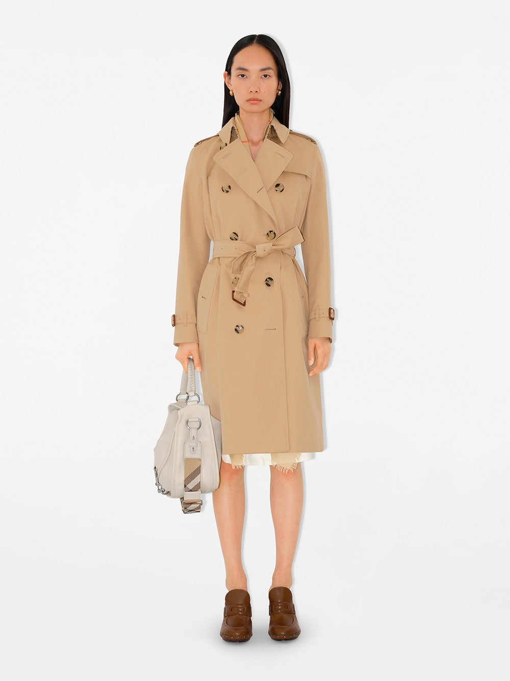 BURBERRY Heritage Long Kensington Trench Jacket for Women