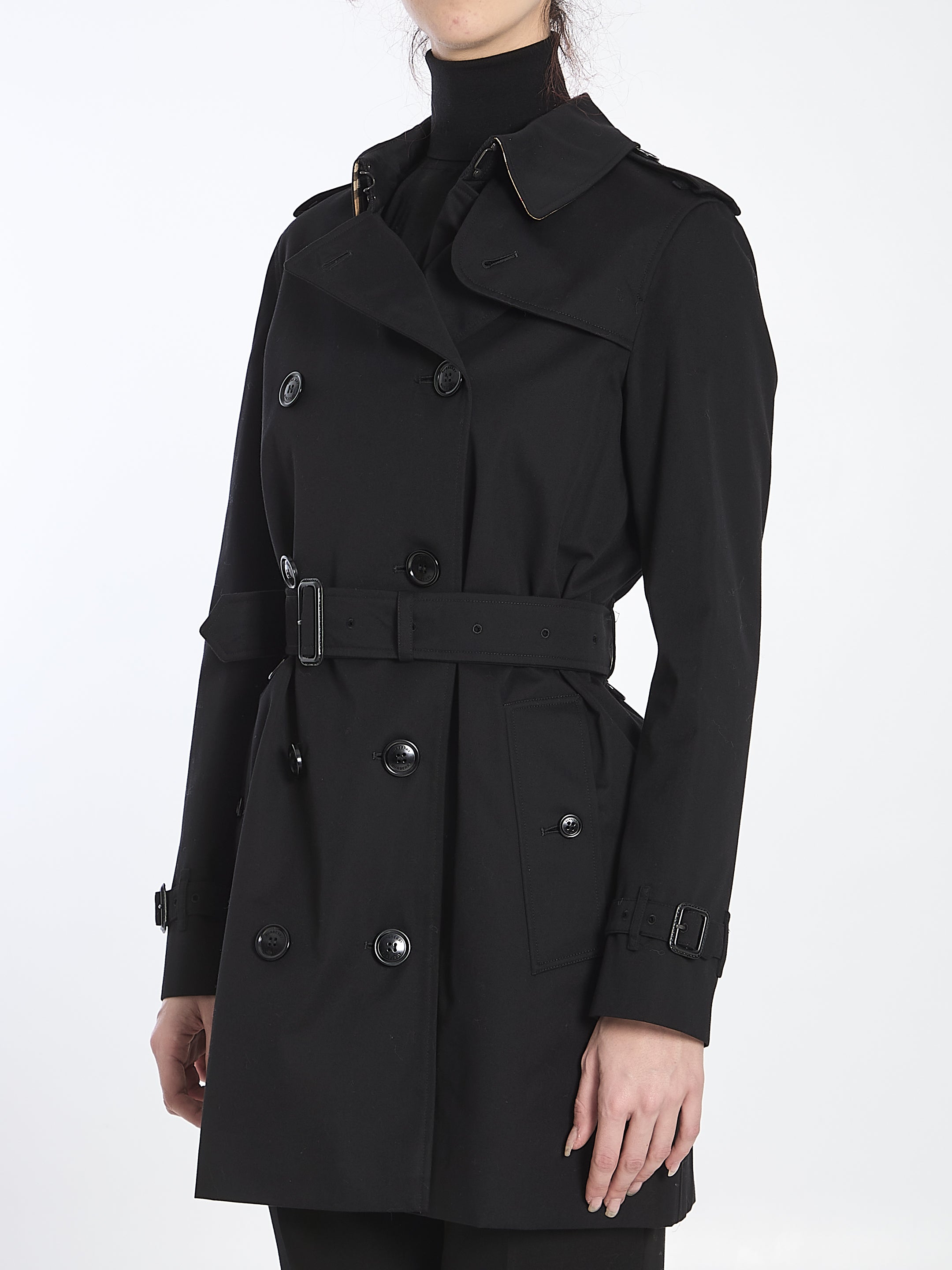 BURBERRY Cotton Trench Jacket – Women's
