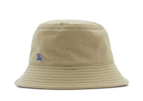 BURBERRY Wide Brim Cotton Hat for Women