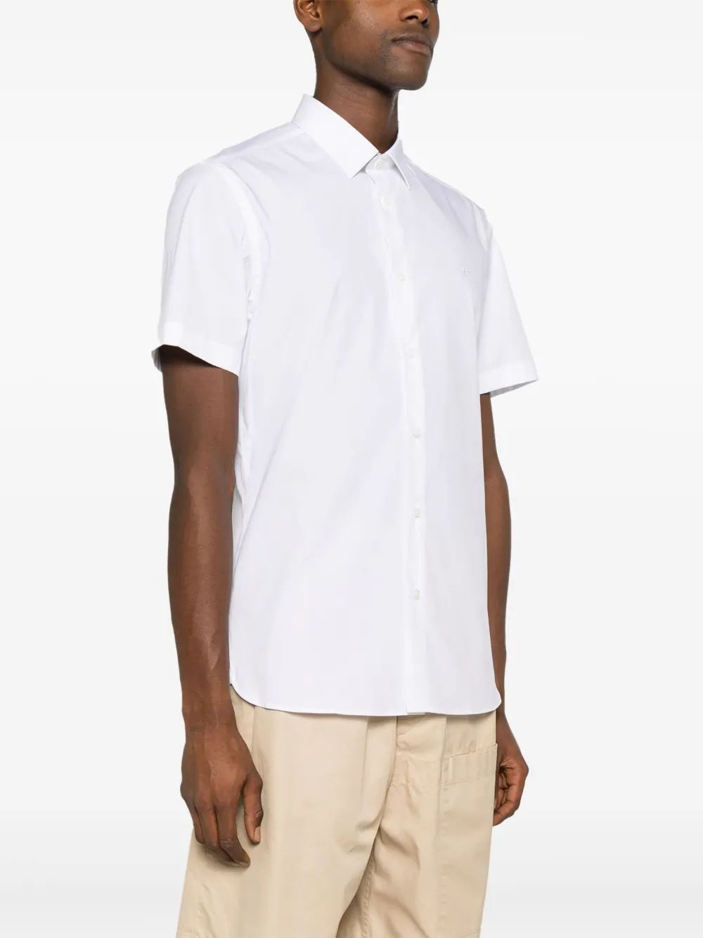 BURBERRY Short Sleeve Cotton Shirt for Men