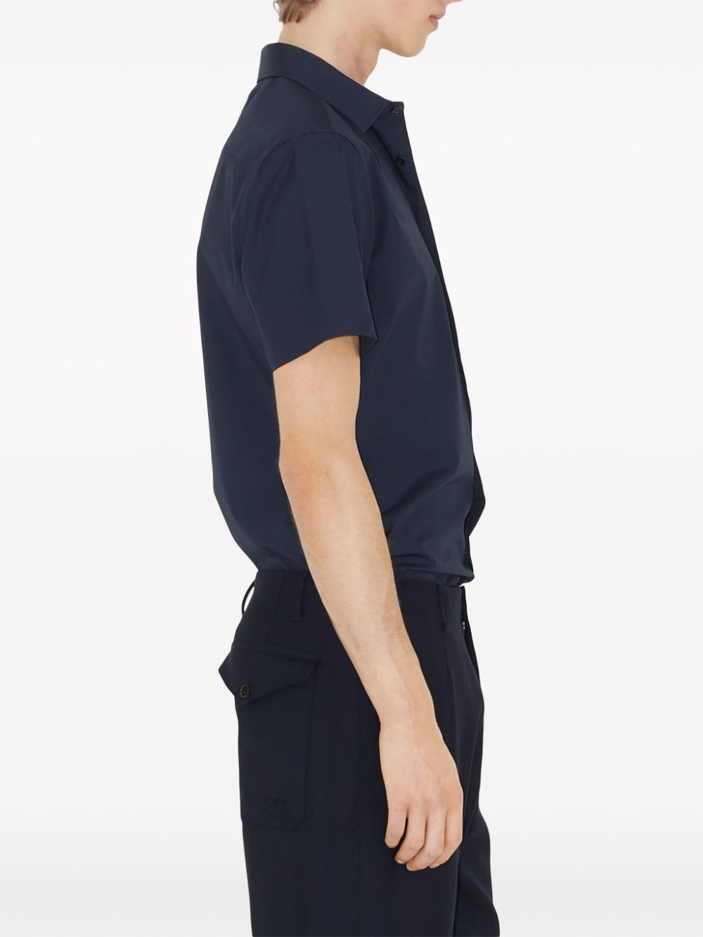 BURBERRY Stretch Poplin Shirt for Men