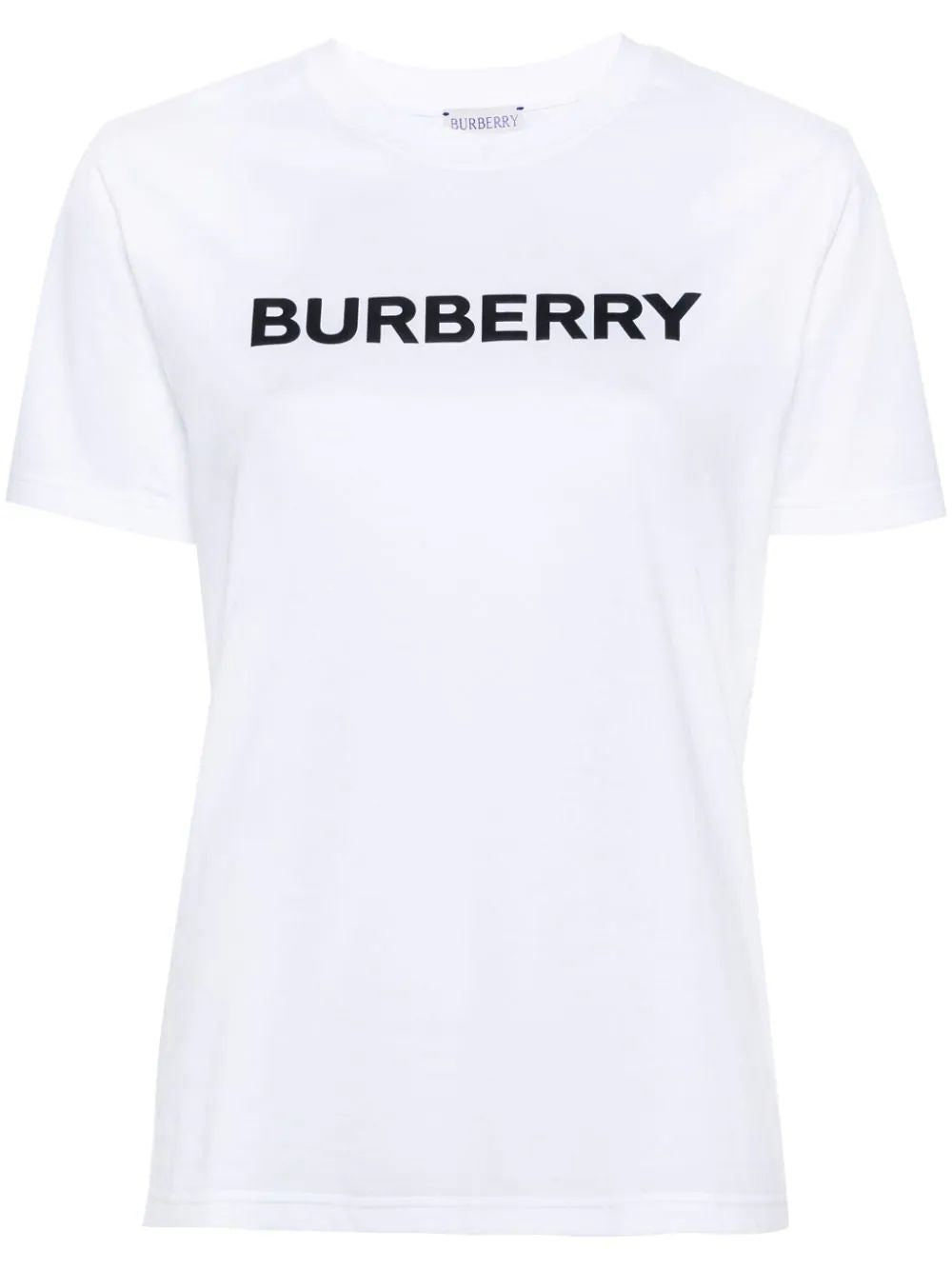 BURBERRY Logo Cotton T-Shirt for Women