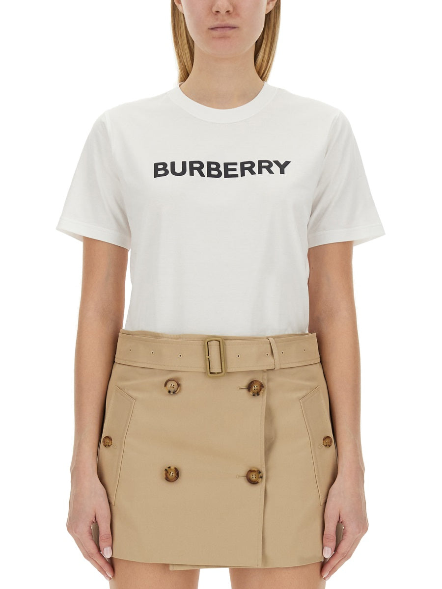 BURBERRY Logo T-Shirt - Regular Fit Size S