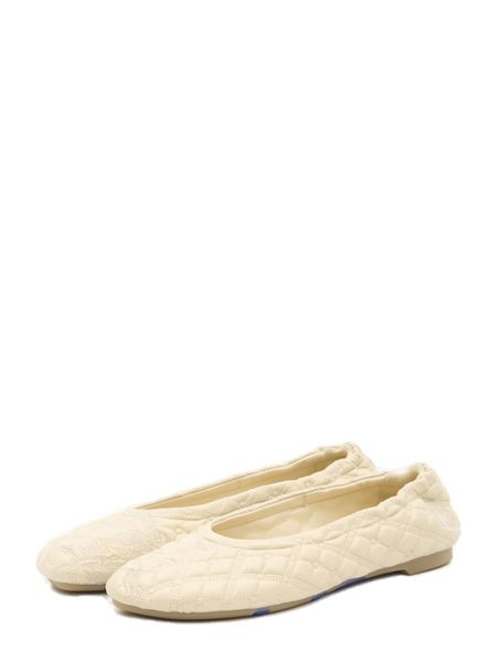 BURBERRY Leather Ballet Flats