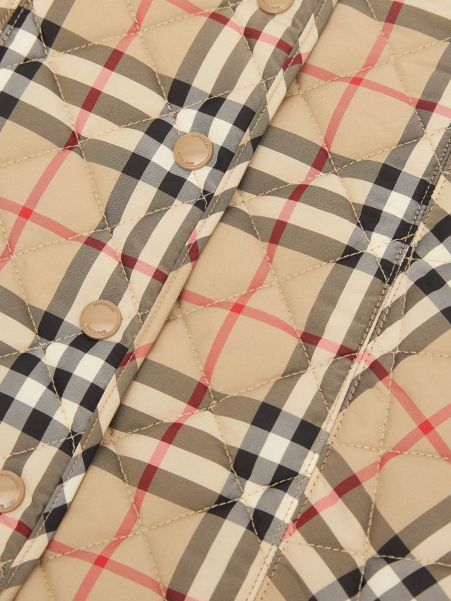 BURBERRY Girls' Mini Sleeveless Dress