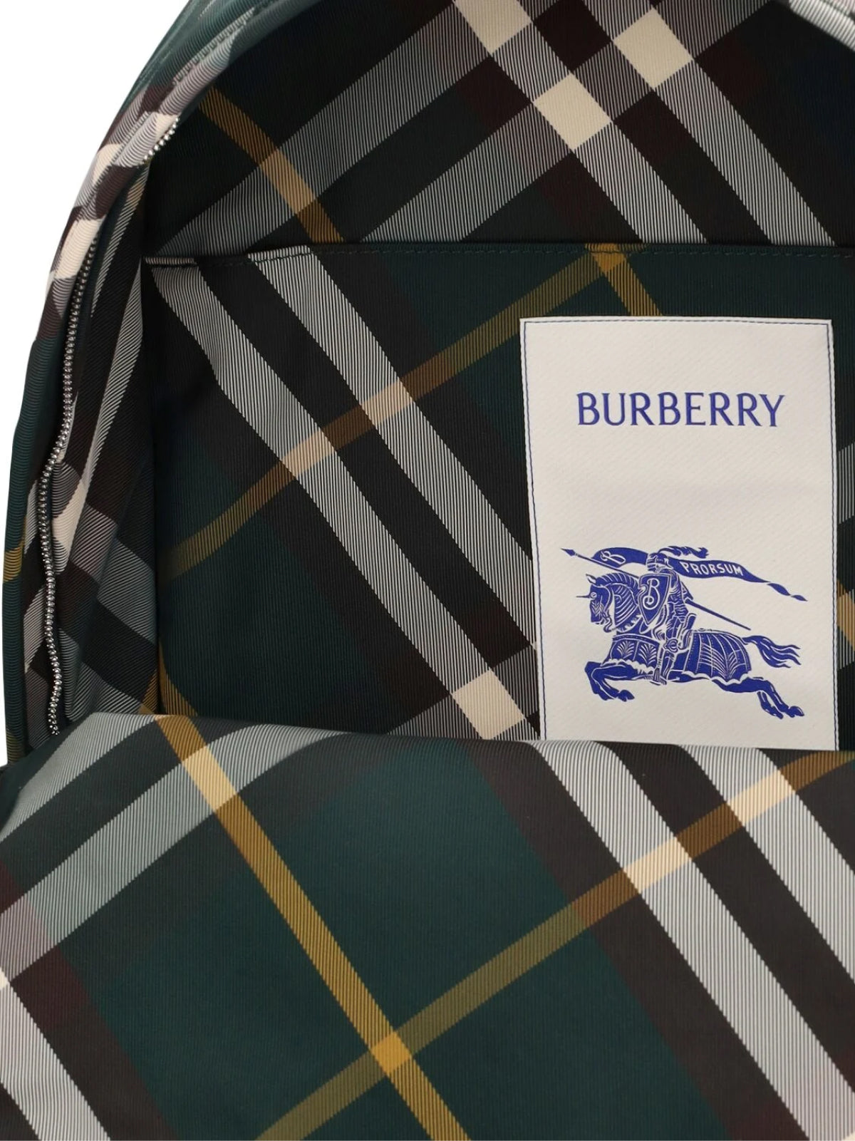 BURBERRY Shield Check Nylon Backpack 46x39x21 cm