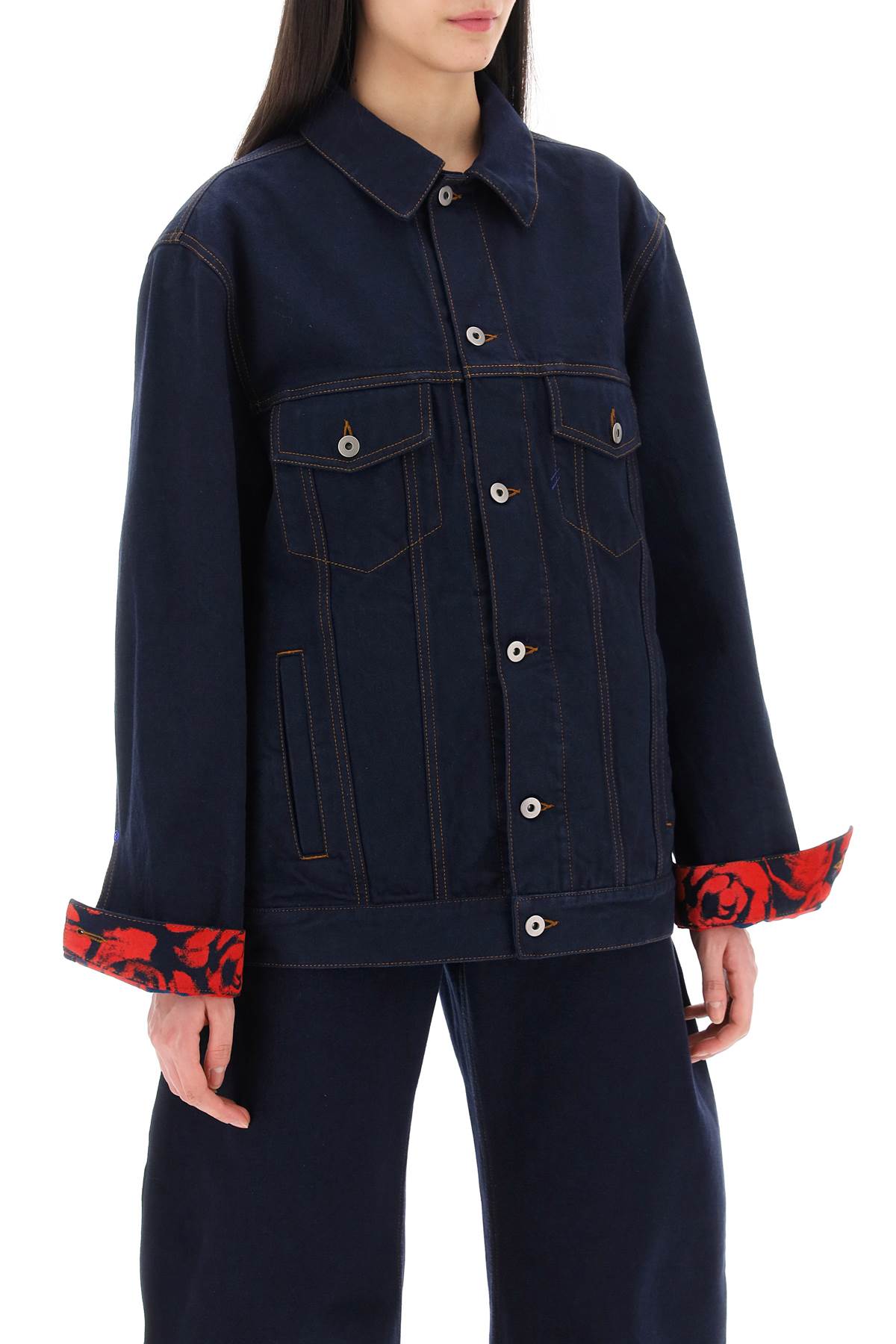 BURBERRY Women's Denim Jacket for Spring/Summer 2025