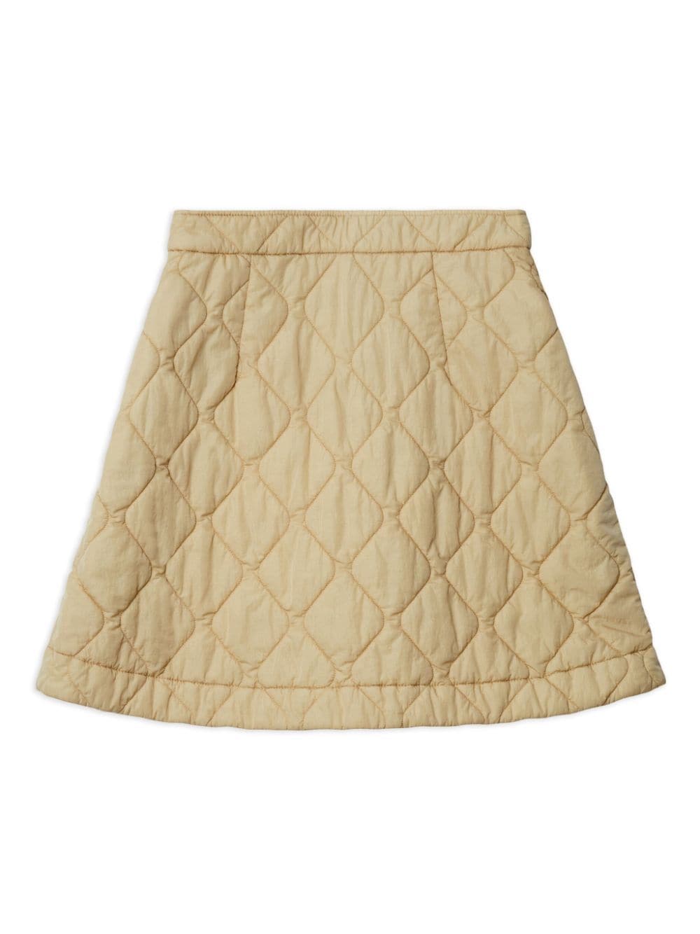 BURBERRY Quilted A-Line Mini Skirt