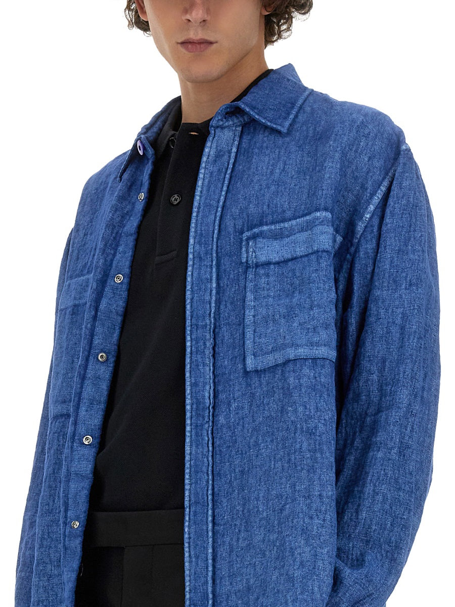 BURBERRY Linen Casual Shirt for Men