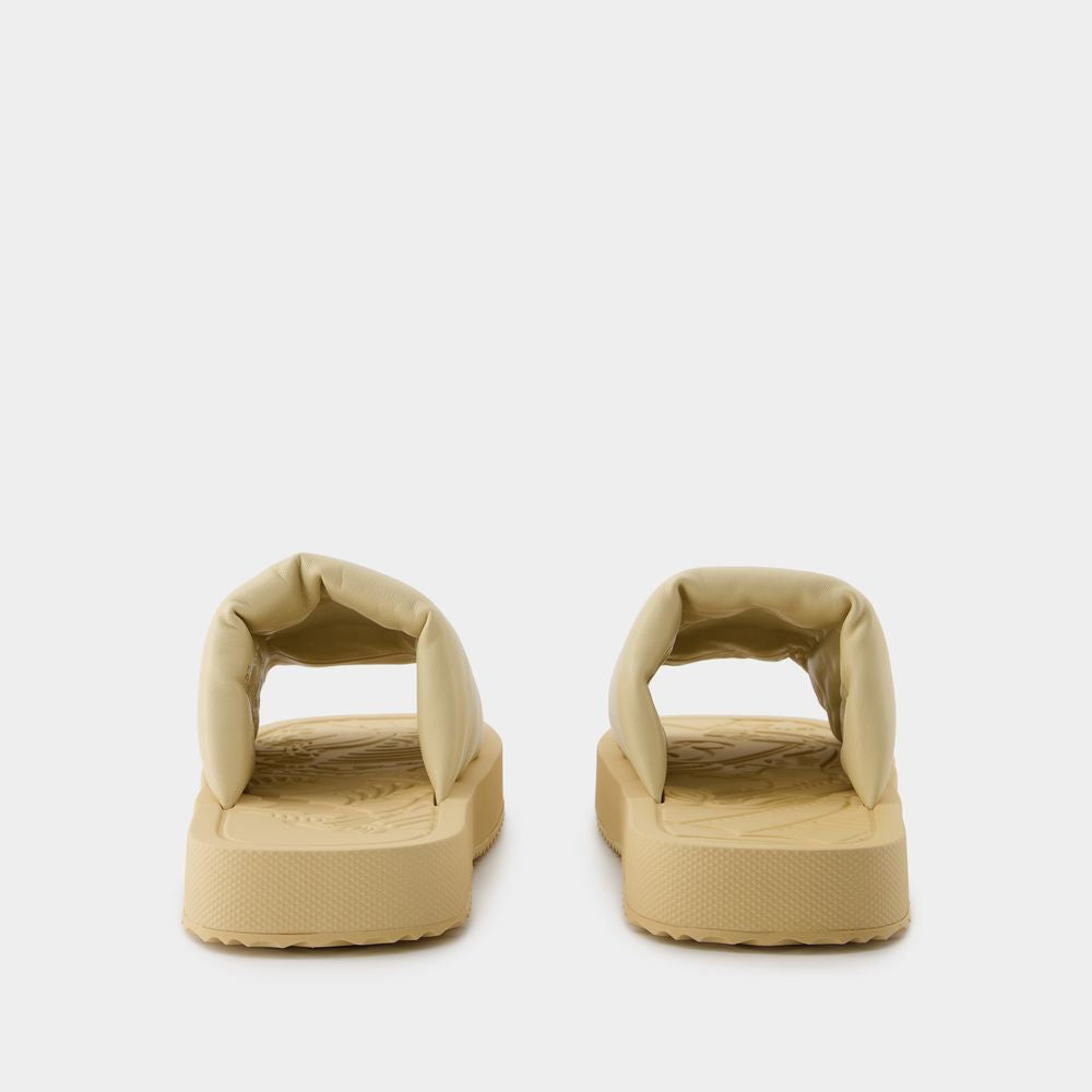 BURBERRY Knight Slab Mini Sandals for Women