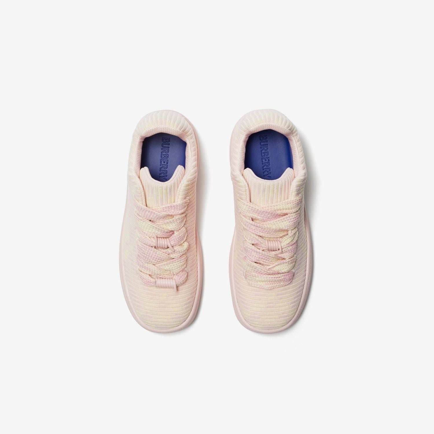 BURBERRY Womens Mini Knit Sneakers