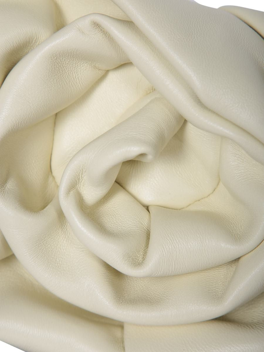 BURBERRY Mini Leather Handbag with Chain and Graphic Design