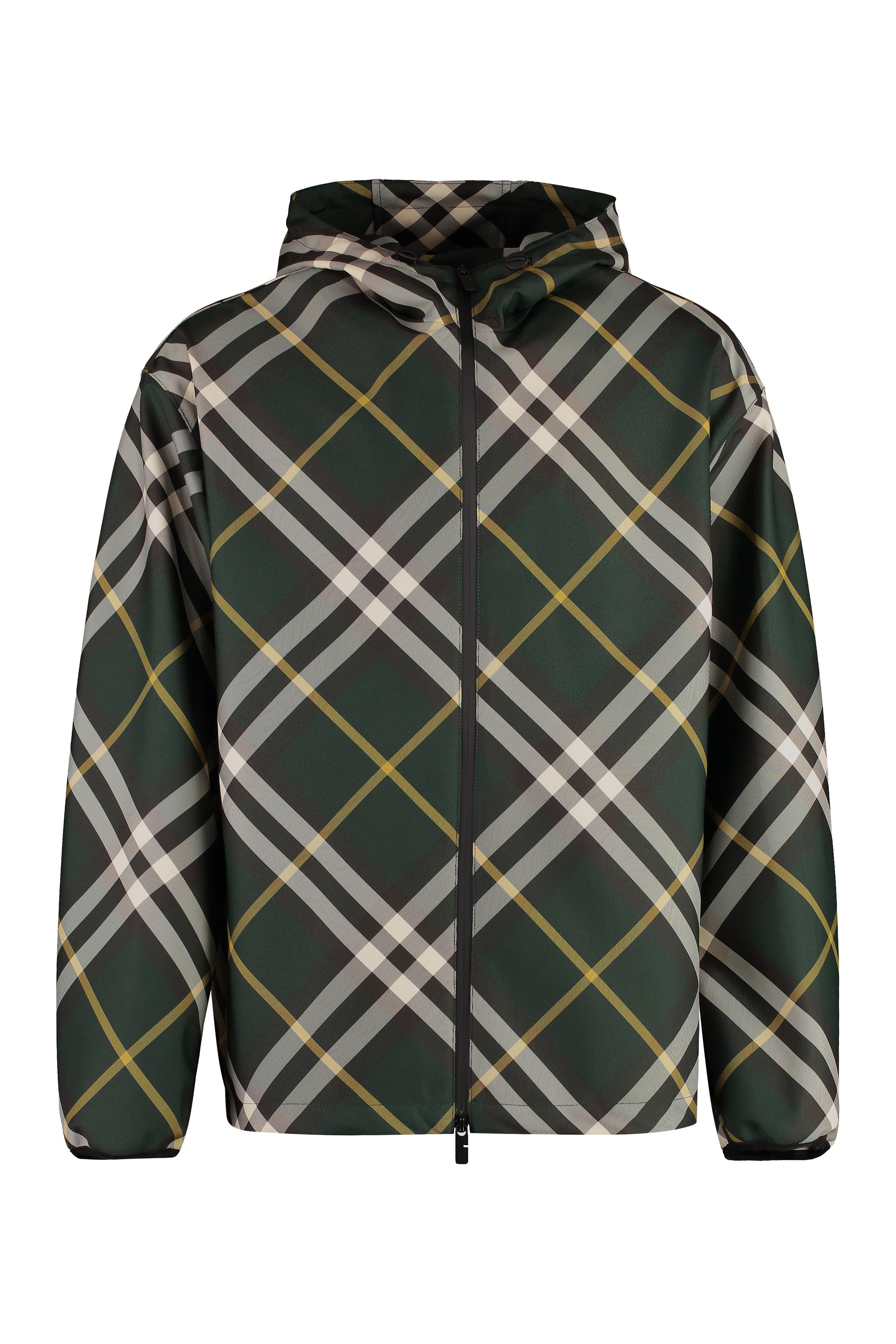 BURBERRY Technical Fabric Hooded Jacket