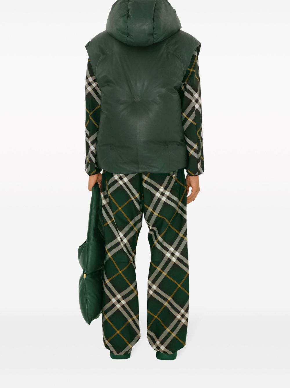 BURBERRY Embroidered Polyester Trousers for Men - SS24 Collection