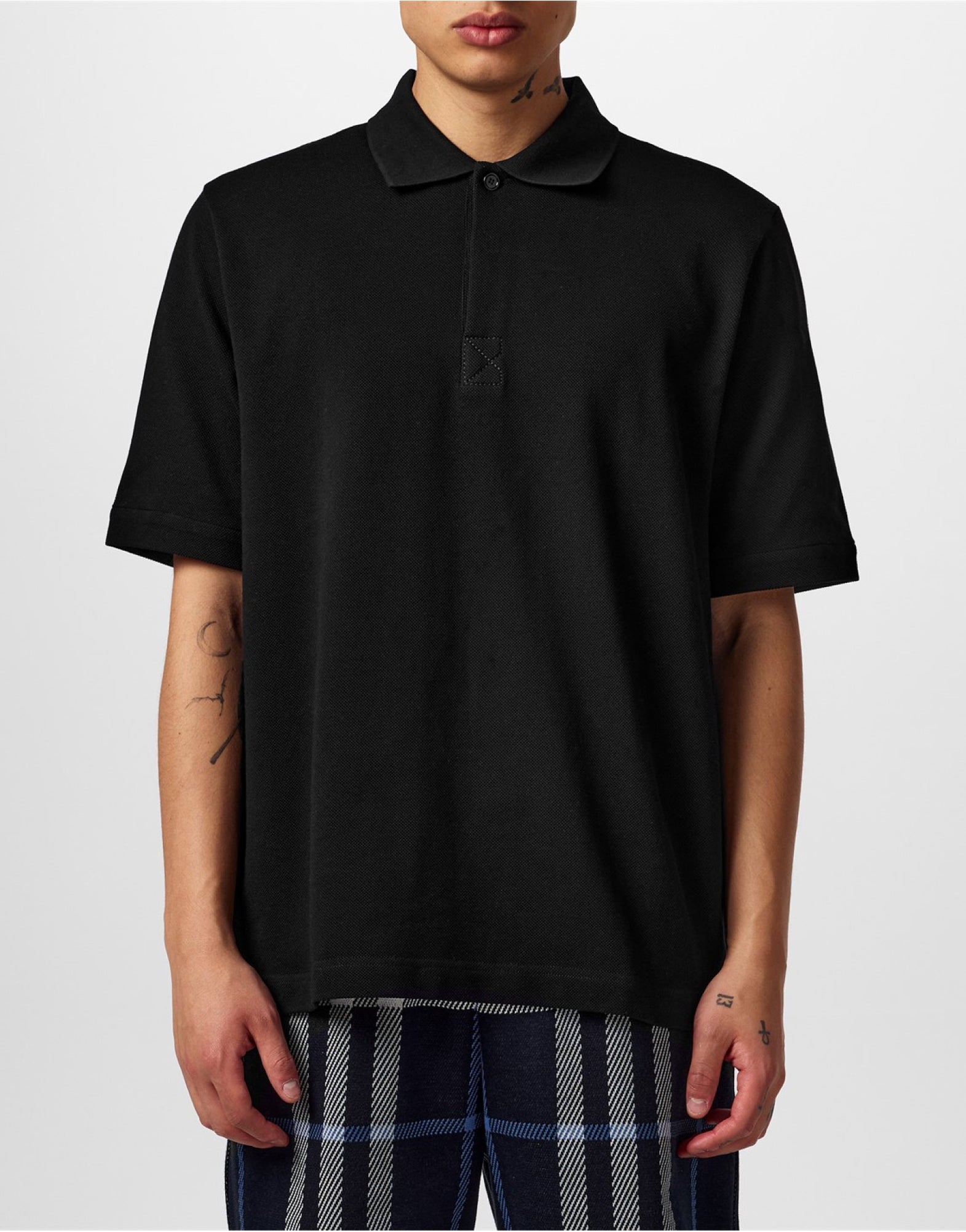 BURBERRY Short Sleeved Polo Shirt - Mini Fit