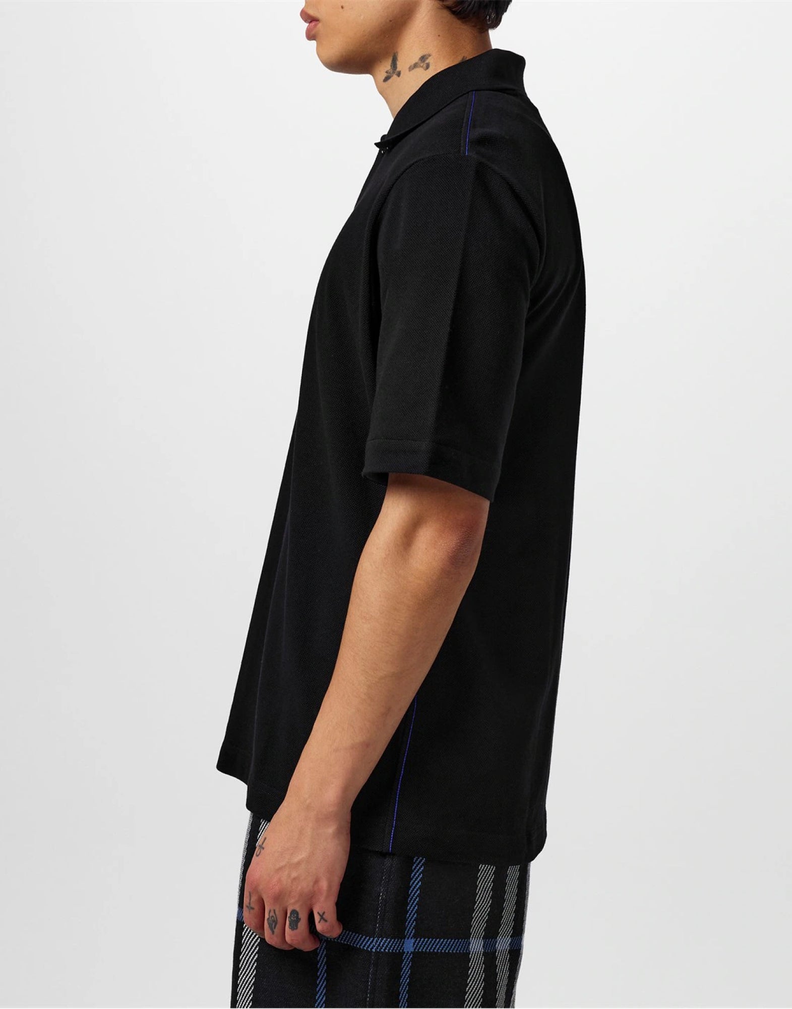 BURBERRY Short Sleeved Polo Shirt - Mini Fit