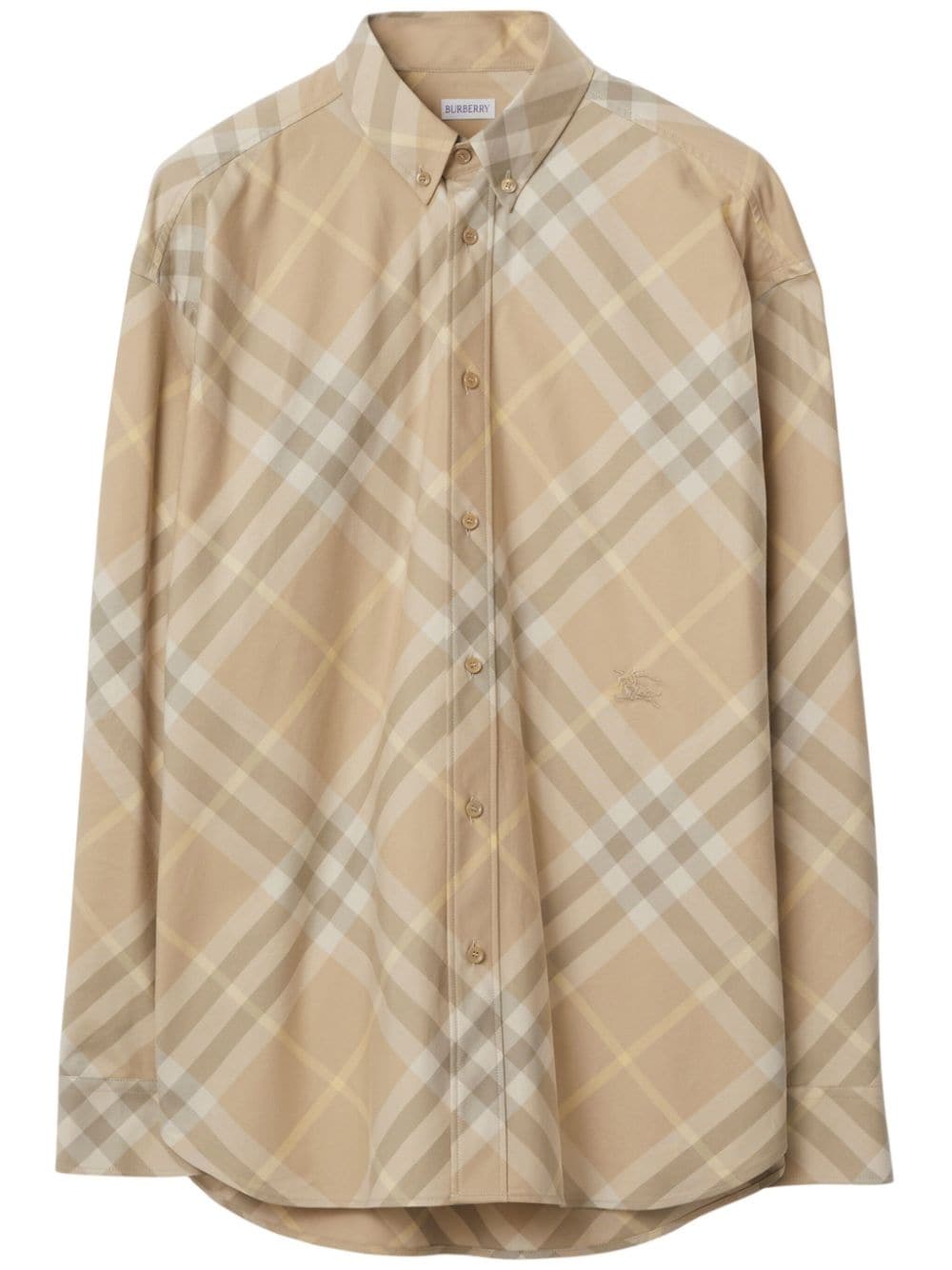 BURBERRY Men's Printed Twill Shirt