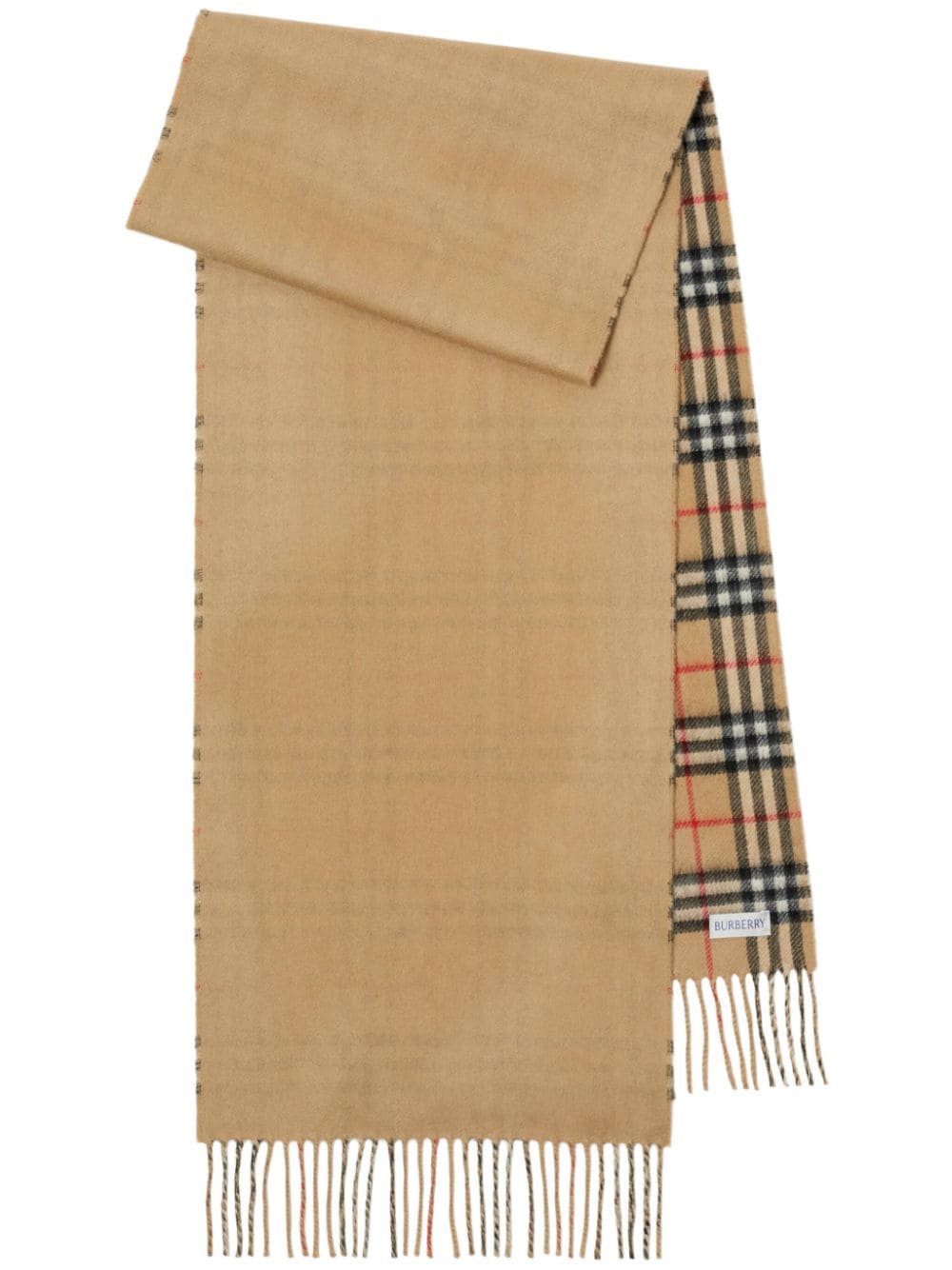 BURBERRY Reversible Cashmere Scarf